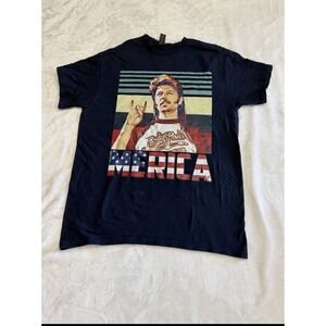 Joe Dirt MERICA Shirt Medium Stain Shown In Last Picture